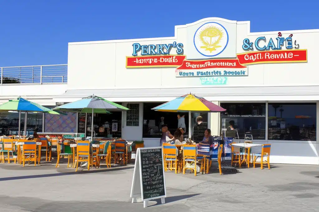 Perry's Café & Beach Rentals - Santa Monica 2400 1 Perrys Café & Beach Rentals: Strandliv i Santa Monica 2400