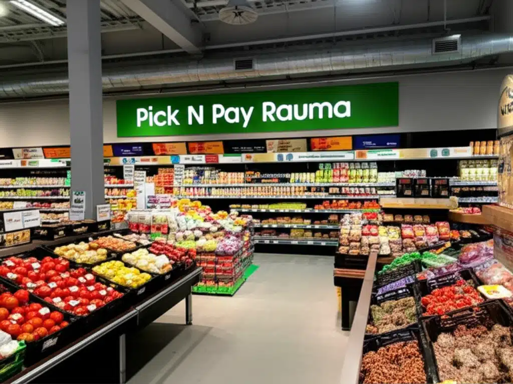 Pick N Pay Rauma 1 Pick n Pay Rauma: Butikkinnsyn og lokal handel
