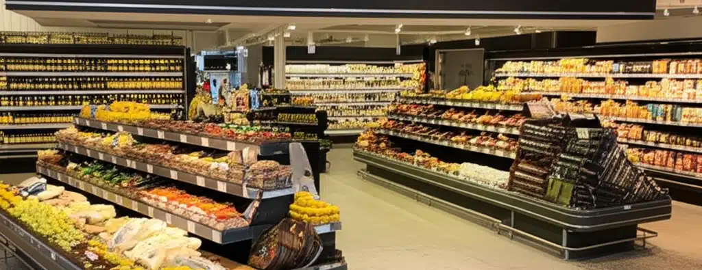 Supermarket og dagligvarehandel på Prestestranda