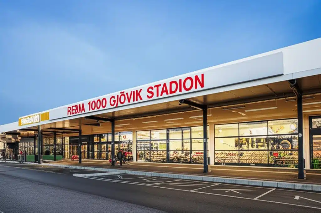 REMA 1000 Gjøvik Stadion 1 REMA 1000 Gjøvik Stadion: Utendørs idrettsanlegg i Norge