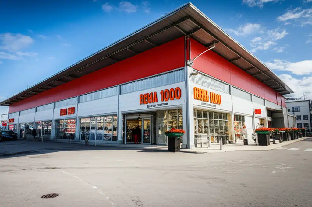 REMA 1000 GJØVIK SENTRUM 1 REMA 1000 Gjøvik sentrum: Matvarebutikk i sentrum av byen