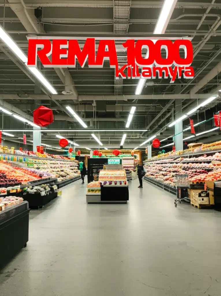 REMA 1000 Kilamyra 1 REMA 1000 Kilamyra: Nærbutikk med variert utvalg
