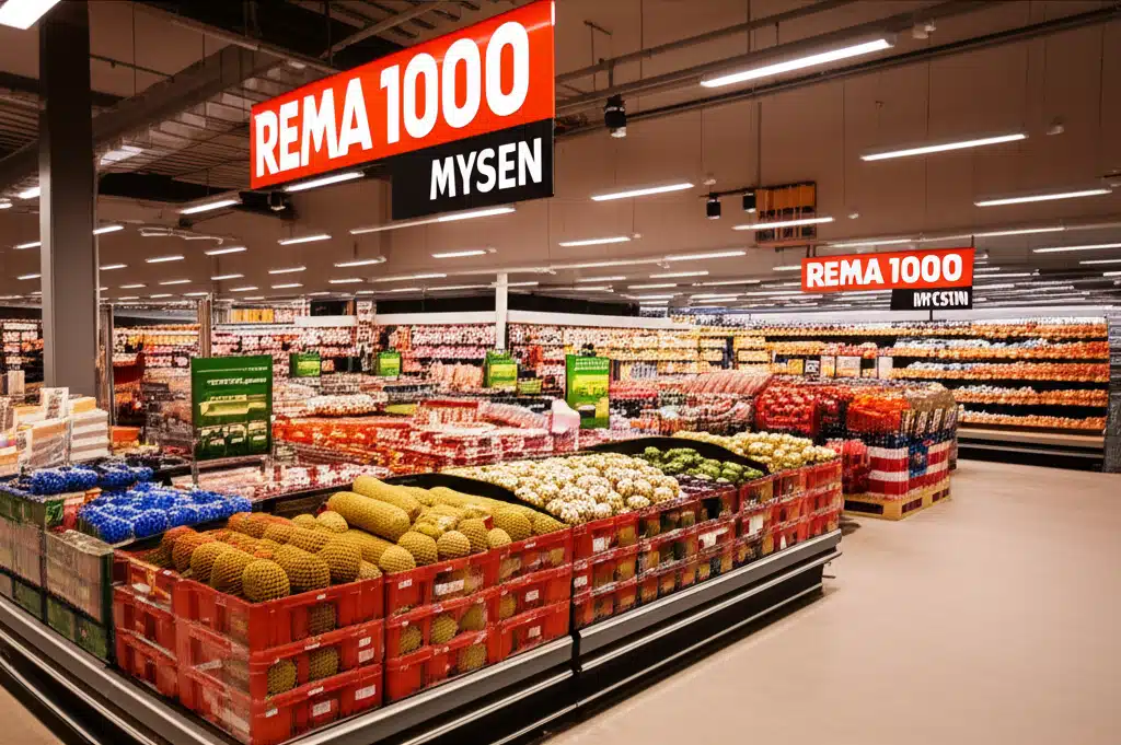 REMA 1000 MYSEN 1 REMA 1000 Mysen: Butikk, Tilbud og Åpningstider