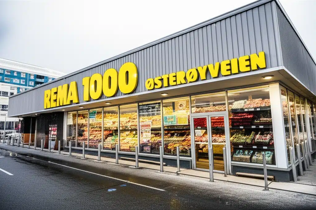 REMA 1000 ØSTERØYVEIEN 1 REMA 1000 Østerøyen: Matvarebutikk med variert utvalg