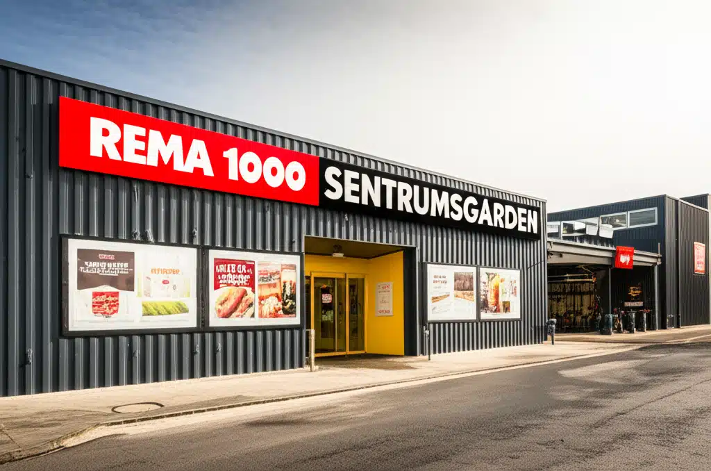 REMA 1000 SENTRUMSGÅRDEN 1 REMA 1000 Sentrumsgården: Nærbutikken i hjertet av byen