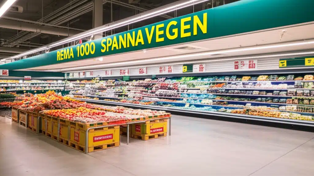 REMA 1000 SPANNAVEGEN 1 REMA 1000 Spannavgen: Nærbutikk, mat og tilbud i nærheten