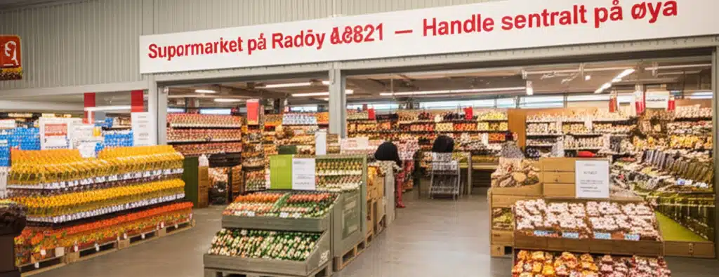 Supermarket på Radøy – Handle sentralt på øya
