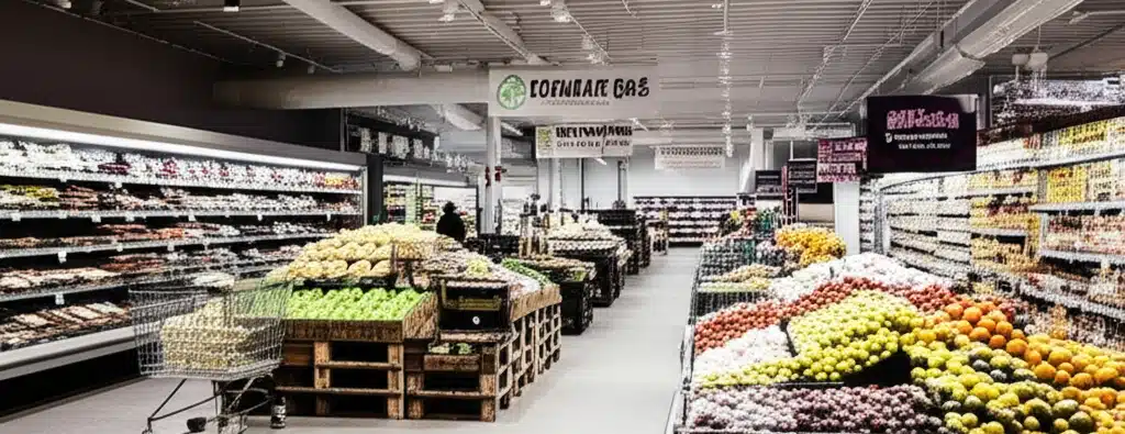 Supermarket på Råholt sentrum