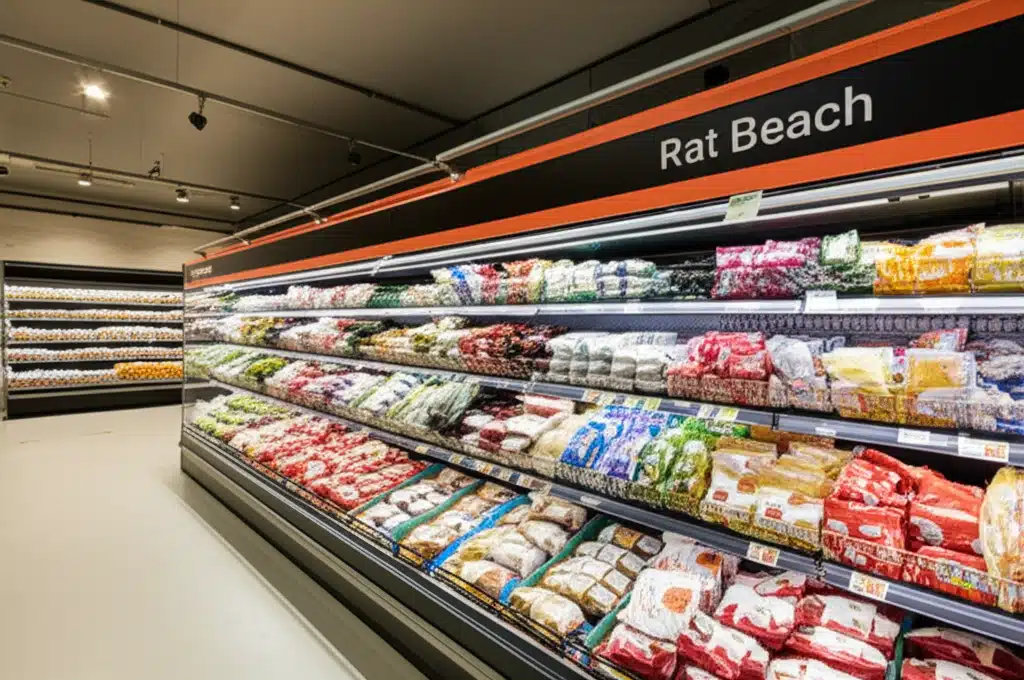 Rat Beach 1 Rat Beach: Populær strand i California med vakker utsikt