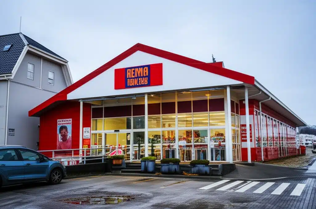 REMA 1000 ÅNDALSNES 1 Rema 1000 Åndalsnes: Matvarebutikk med variert utvalg