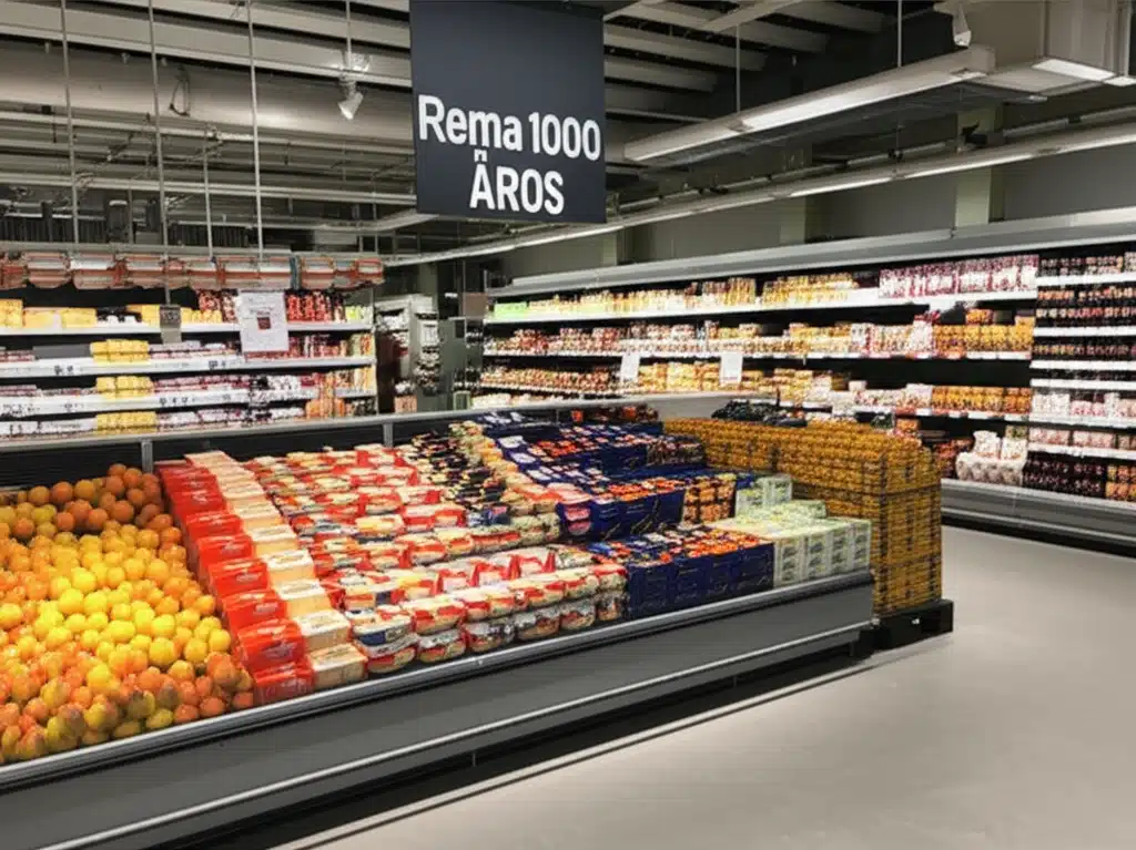 Rema 1000 Åros 1 Rema 1000 Åros: Utvalgte tilbud og varer i butikken
