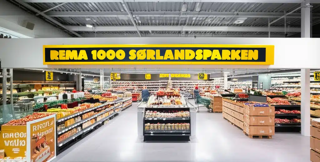 REMA 1000 SØRLANDSPARKEN 1 Rema 1000 Sørlandsparken: Norges største matvarehus