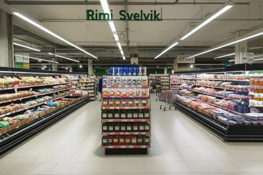 Rimi Svelvik 1 Rimi Svelvik: Matvarebutikk med ferske varer og gode tilbud