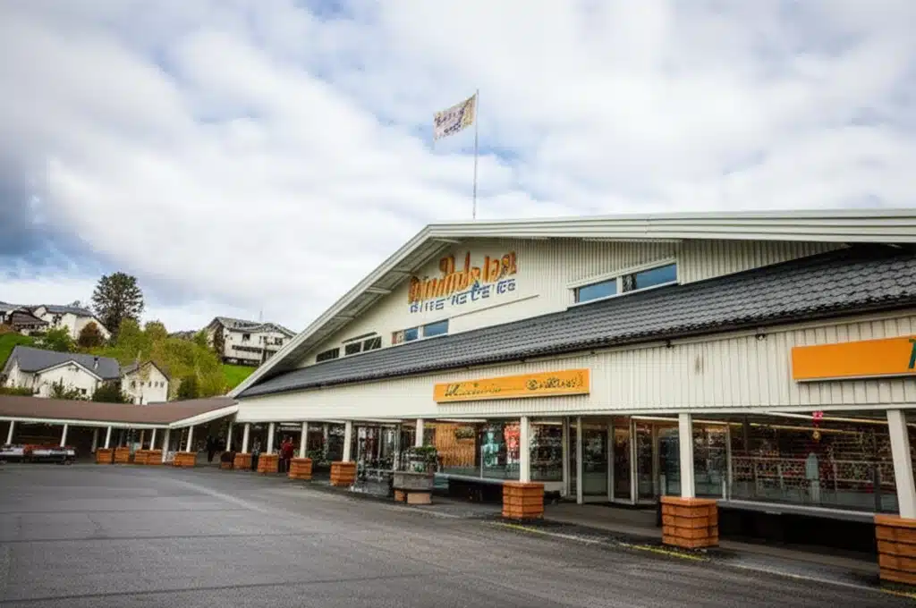 Rindalsløa 1 Rindalsløa: Et pittoresk norsk landskap med elv og natur