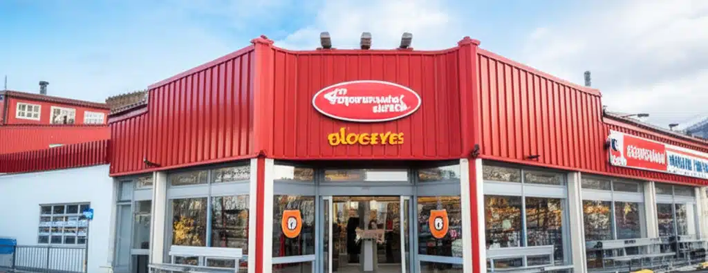 Supermarket og dagligvarer i Ringebu sentrum