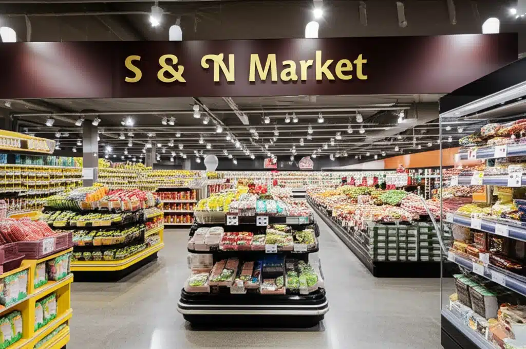 S & N Market: Nærmatbutikk med ferske varer og god service