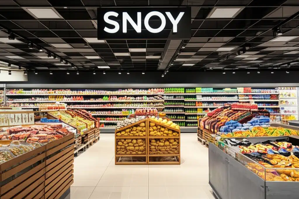 SNOY 1 SNOY: Nydelig vinterlandskap med dypt snødekke og fjell