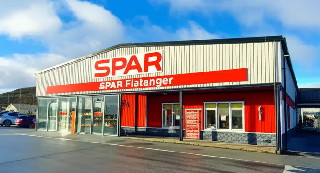 SPAR Flatanger 1 SPAR Flatanger: Dagligvarebutikk med ferske varer og gode tilbud