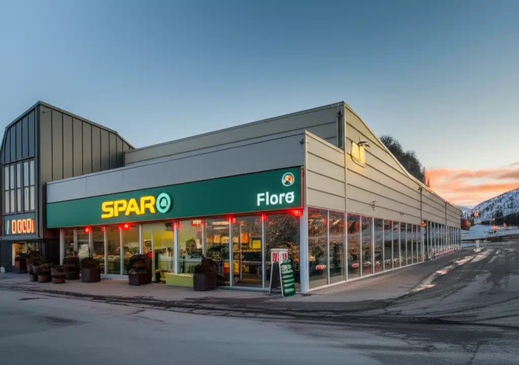 SPAR Florø 1 SPAR Florø: Lokale tilbud og ferske varer i Florø sentrum.