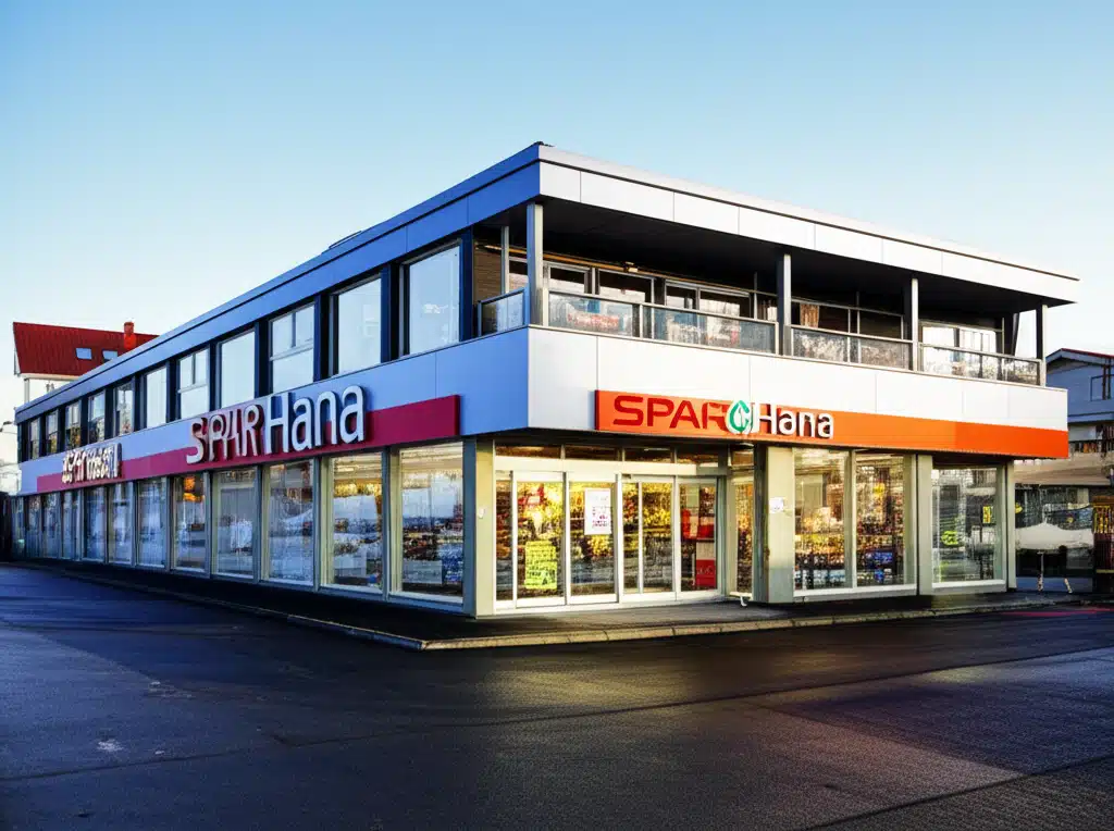 SPAR Hana 1 SPAR Hana - Norges beste matbutikk med ferske varer