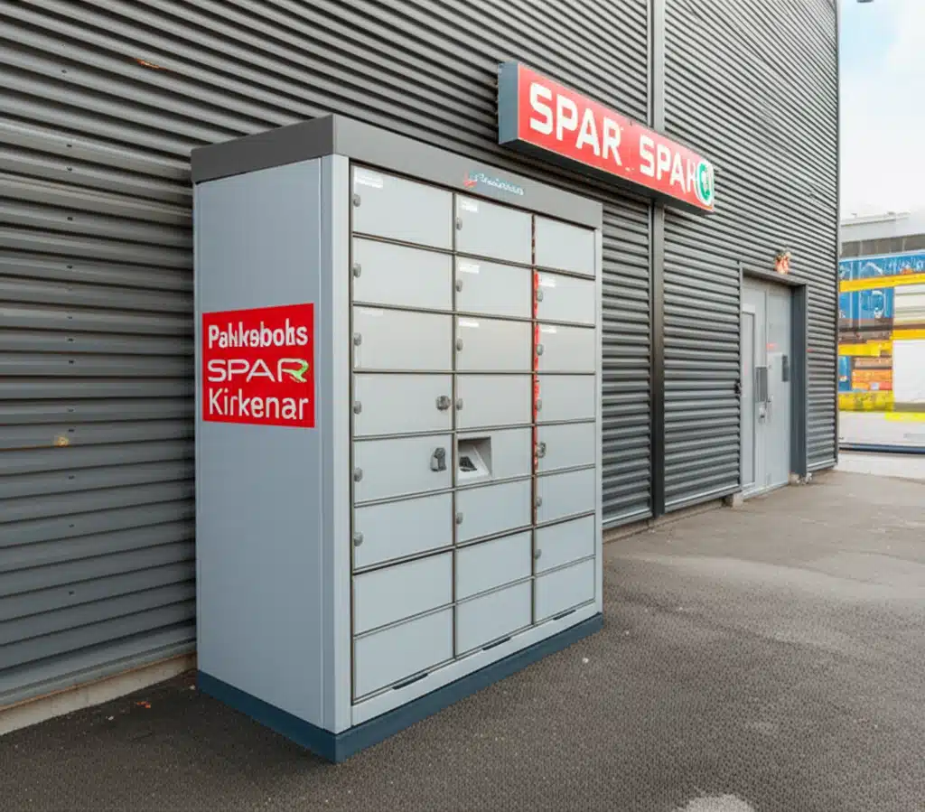 SPAR Kirkenær Pakkeboks – Praktisk og Tilgjengelig Levering