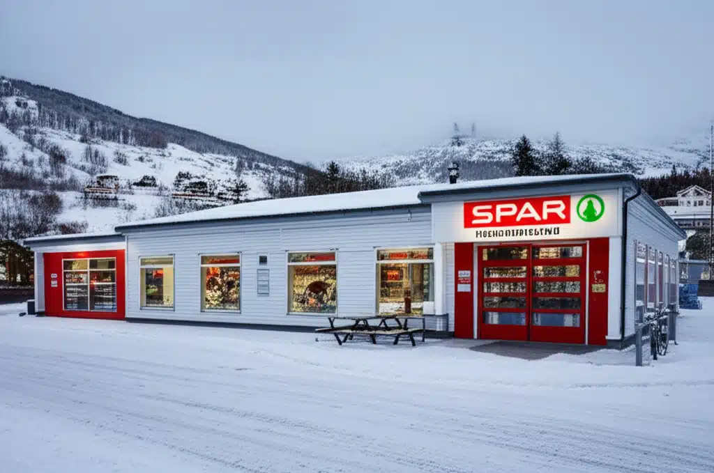 SPAR Norheimsund 1 SPAR Norheimsund: Dagligvarer og matvarebutikk i Norheimsund