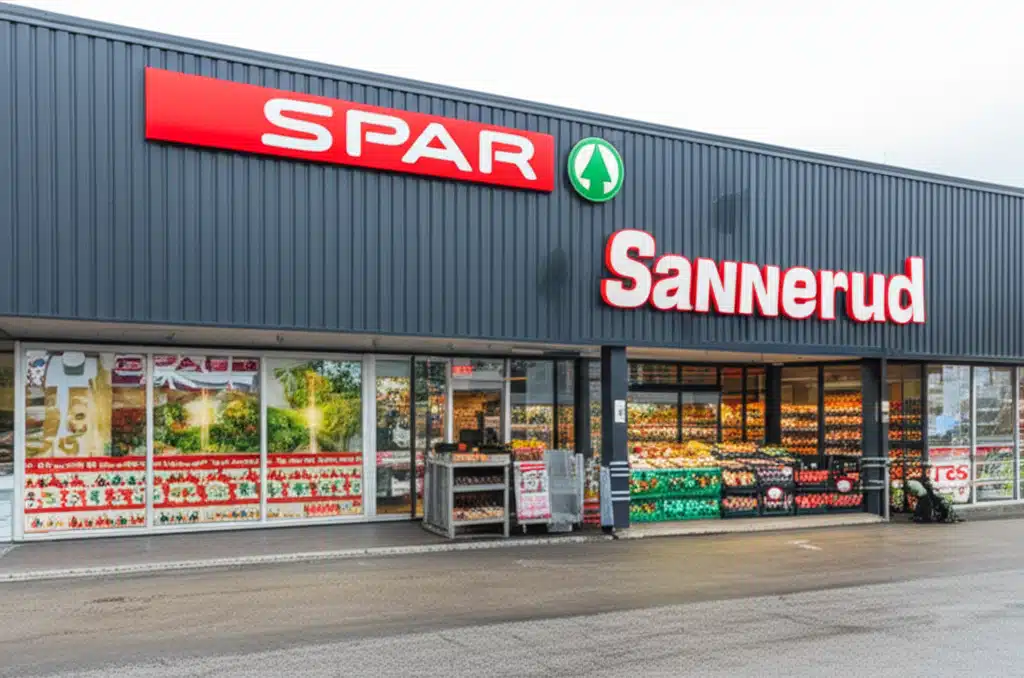 SPAR Sannerud 1 SPAR Sannerud: Nærbutikk med ferske varer og gode tilbud
