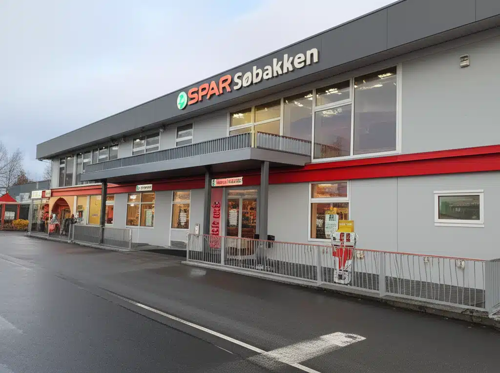 SPAR Søbakken 1 SPAR Søbakken: Nærbutikk med dagligvare i nabolaget