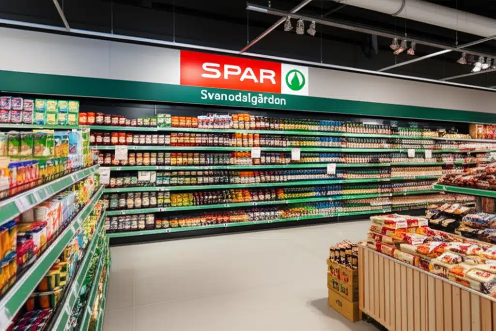 SPAR Svanedalgården 1 SPAR Svanedalgården: Nærbutikk med ferske varer og god service