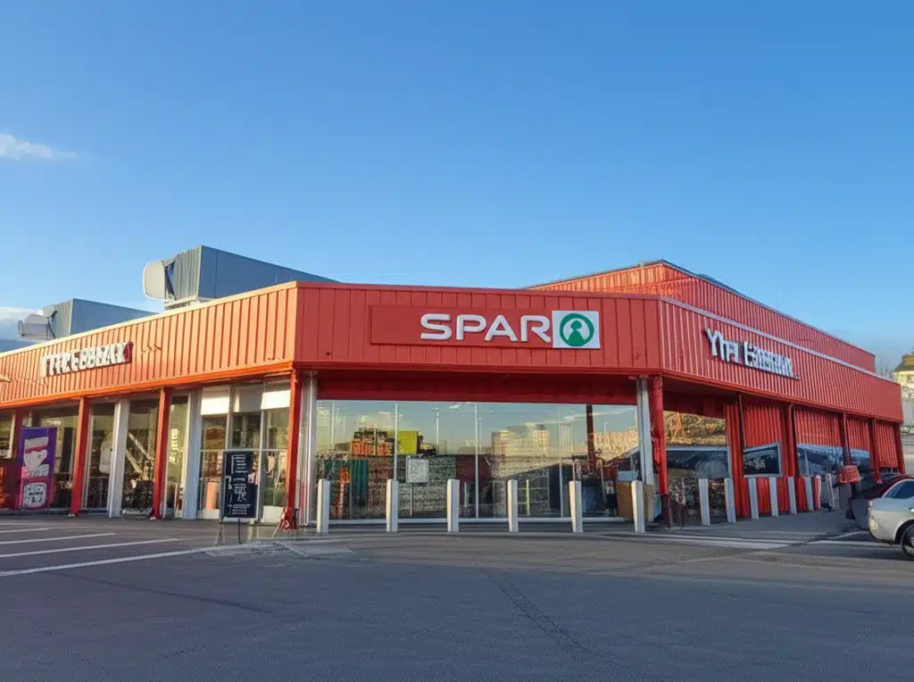 SPAR Ytre Enebakk 1 SPAR Ytre Enebakk: Dagligvarebutikk med variert utvalg