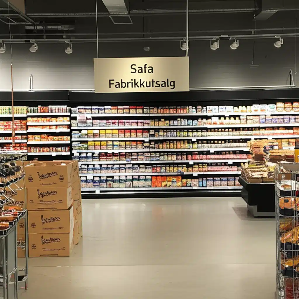 Safa Fabrikkutsalg 1 Safa Fabrikkutsalg: Unike Tilbud og Rabatter på Kvalitetsvarer