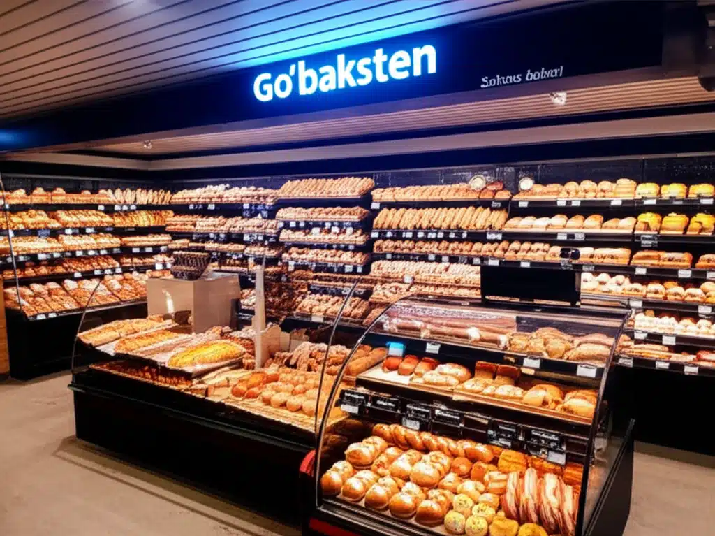 Go'baksten Saltnes bakeri 1 Saltnes bakeri: Gobaksten brød fra tradisjonell norsk bakekunst.