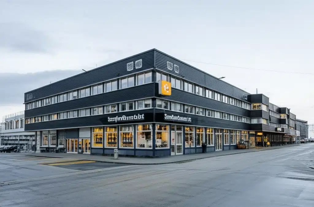 Samfjordkvartalet AS - Næringsbygg i Samnanger kommune
