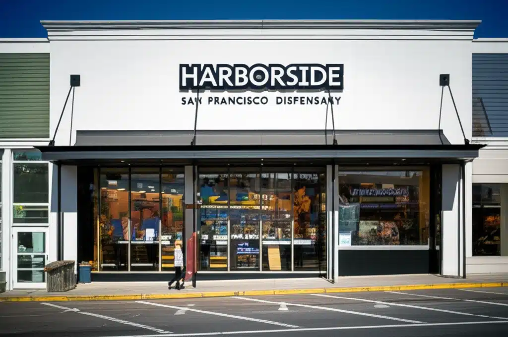 San Francisco Dispensary ved Havnen – Harborside Cannabis Butikk
