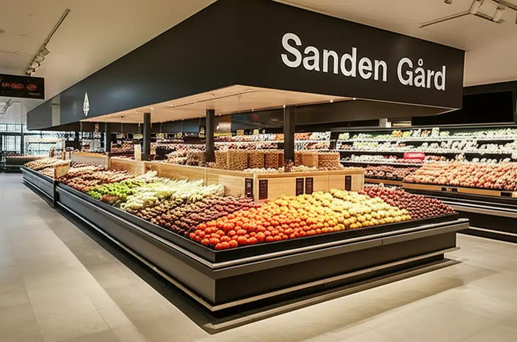 Sanden Gård 1 Sanden Gård: Historisk gårdsbygning i norsk landskap