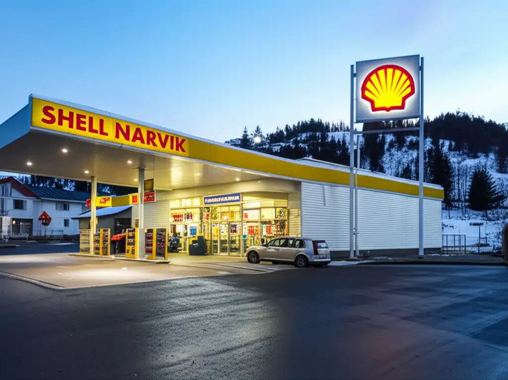 SHELL NARVIK 1 Shell Narvik: Olje, Energi og Havneaktivitet