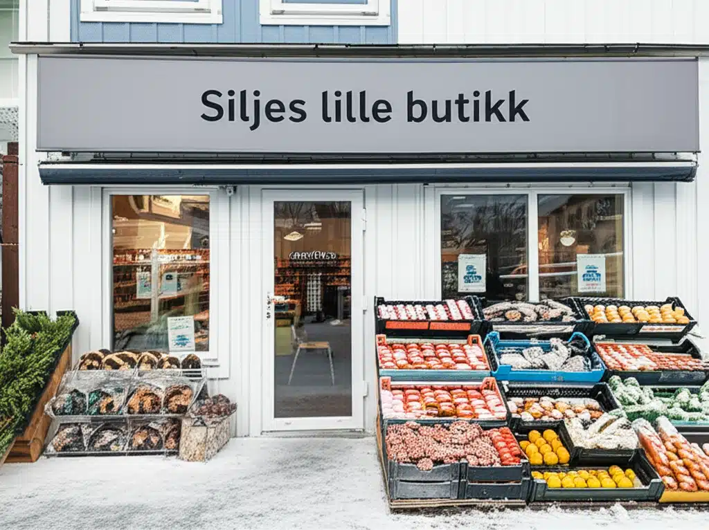 Siljes lille butikk 1 Siljes lille butikk: Unik og sjarmerende interiør i Norge