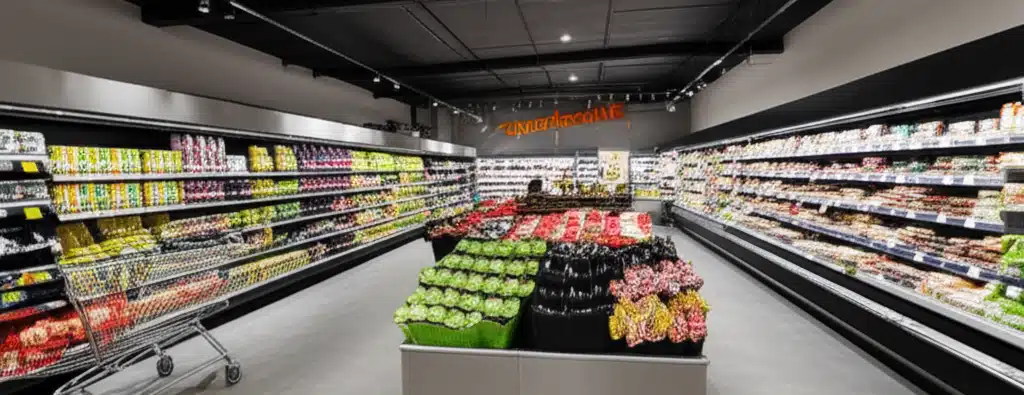 Supermarket og dagligvarebutikk i Sistranda sentrum