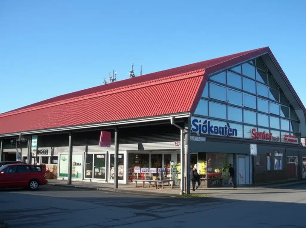 Sjøkanten Senter 1 Sjøkanten Senter: Nærbutikker, Restaurant og Tjenester i Nærheten
