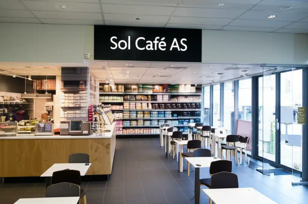 Sol Café AS: Nyhetlig kaffebar med ferskmat i Norge