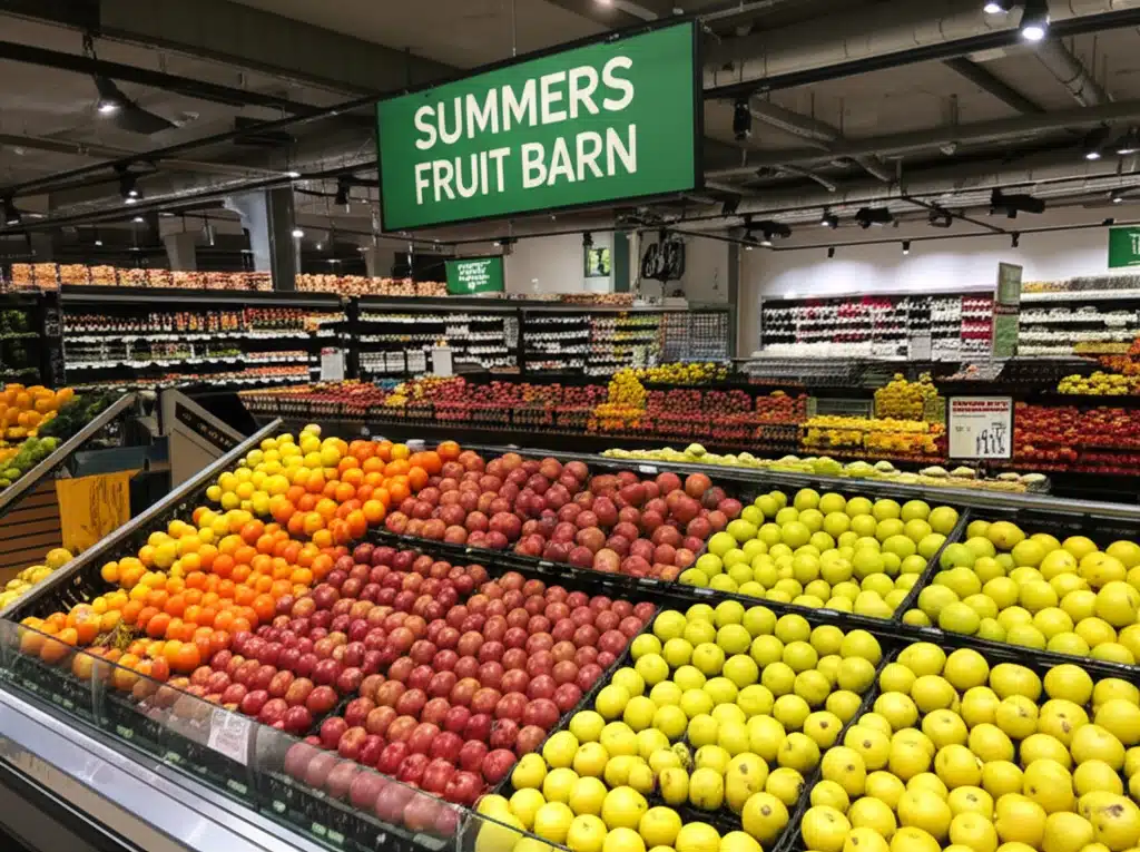 Summers Fruit Barn 1 Sommers frukthytte: Nyt sesongens beste ferske frukter