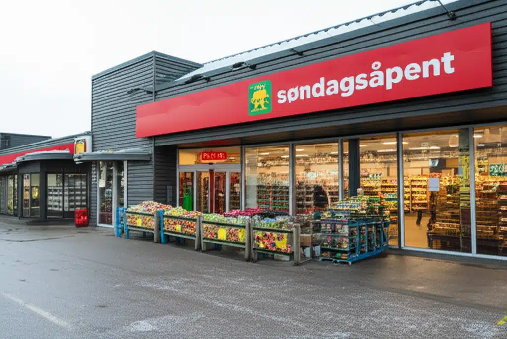 Extra søndagsåpent 1 Søndagsåpent butikker: Extra åpningstider i helgen