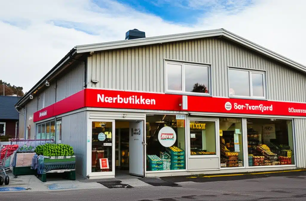 Sør-Tverrfjord Nærbutikk: Lokalt shopping i vakre omgivelser
