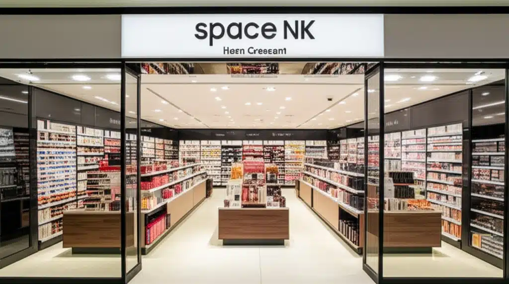 Space NK butikk i Hans Crescent: Skjønnhet og kosmetikk