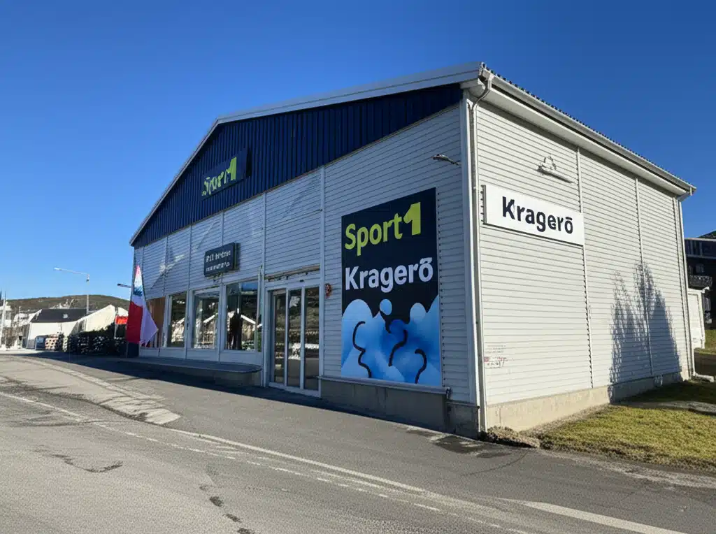 Sport1 Kragerø: Sportsutstyr og fasiliteter i Kragerø