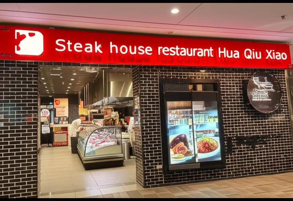 Steak restaurant Hua Qiu Xiao: Nyd deilig biff i en unik atmosfære