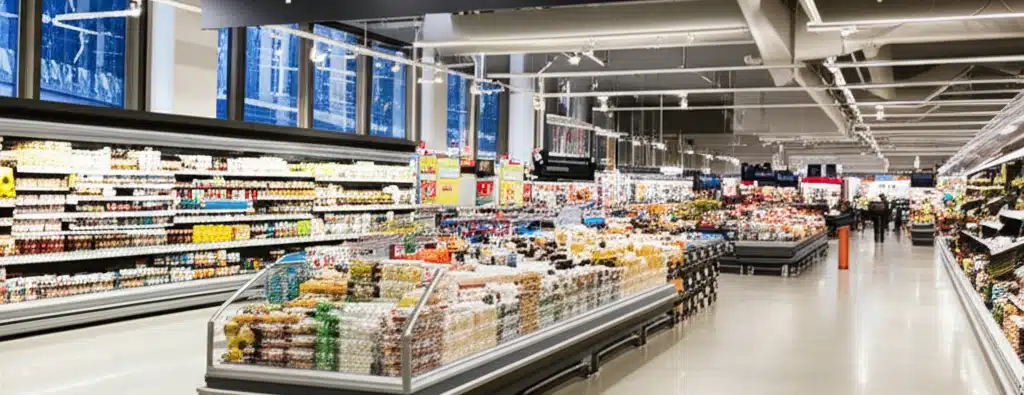 Supermarket i Andenes sentrum