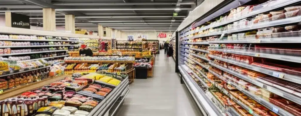 Supermarket i Aure sentrum