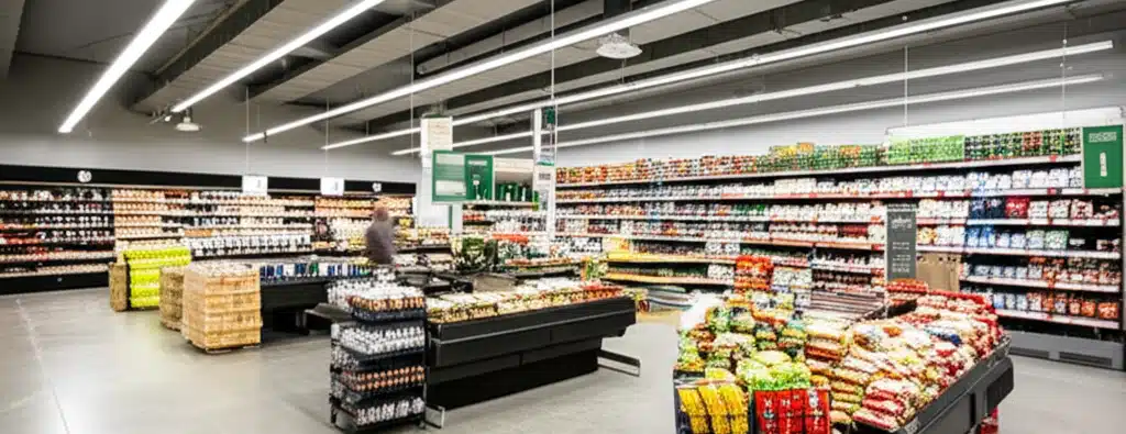 Supermarket i Aurskog-Høland sentrum