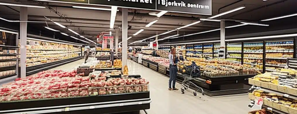 Supermarket i Bjerkvik sentrum